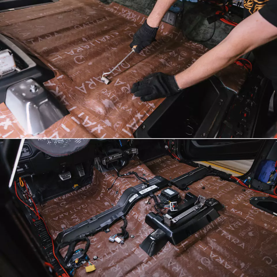 Реанимация RAM TRX: тотальный разбор после заплыва, ревизия и замена шумоизоляции, спасение электрики и детейлинг